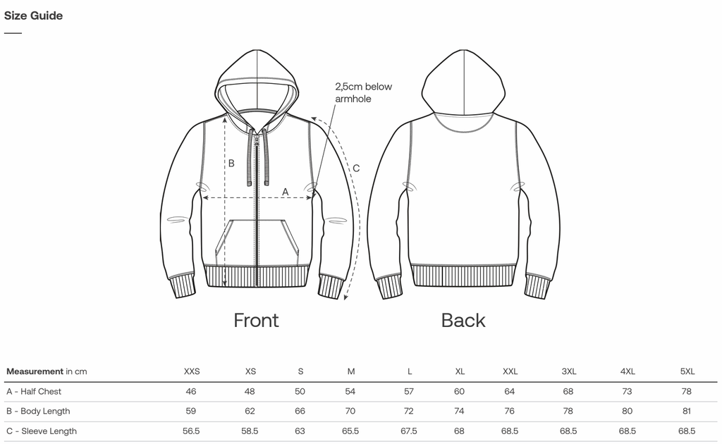 NATUURPUNT - Hoodie zip unisex