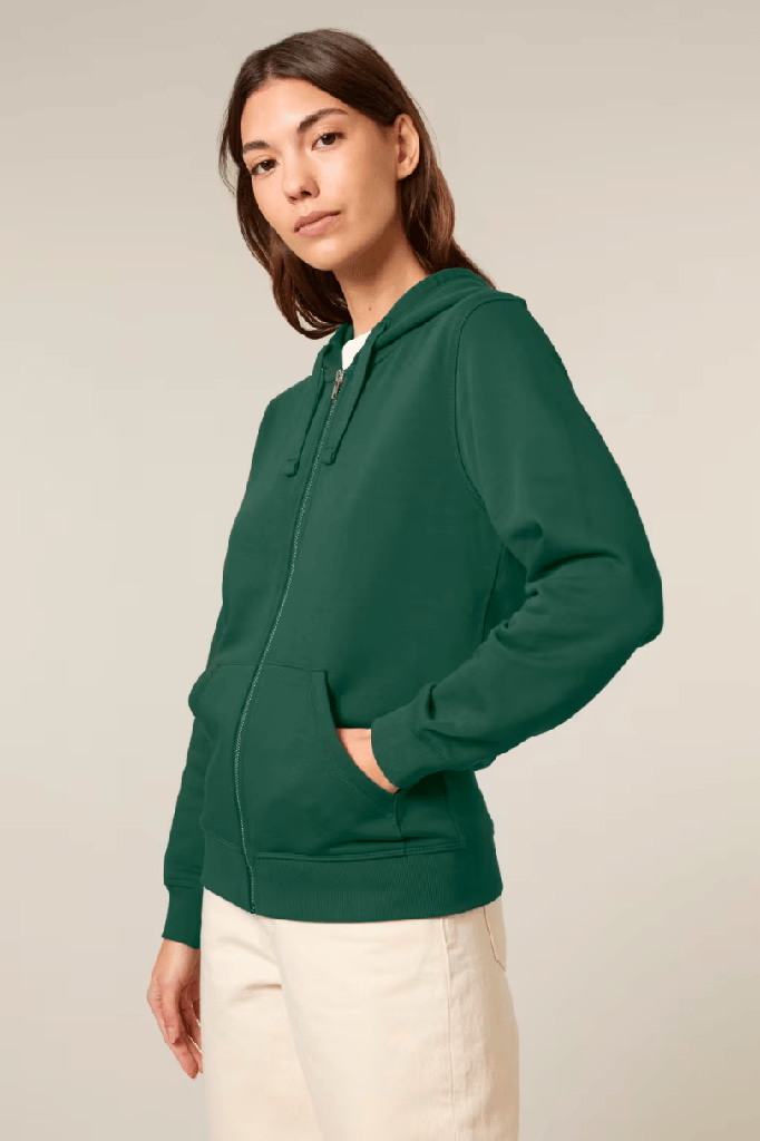 NATUURPUNT - Sweatshirt zip unisex met eigen logo
