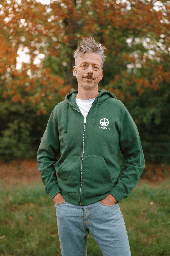NATUURPUNT - Hoodie zip unisex